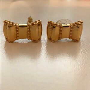 Kate Spade Gold Bow Stud Earrings